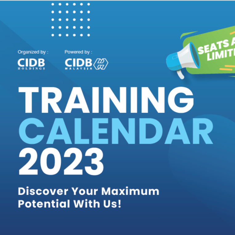 Construction Training Calendar For 2023 CIDB HQ