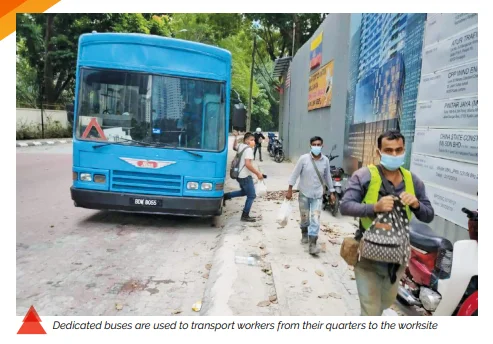 DedicatedBusesTransport Smart Construction Amidst the Pandemic DedicatedBusesTransport