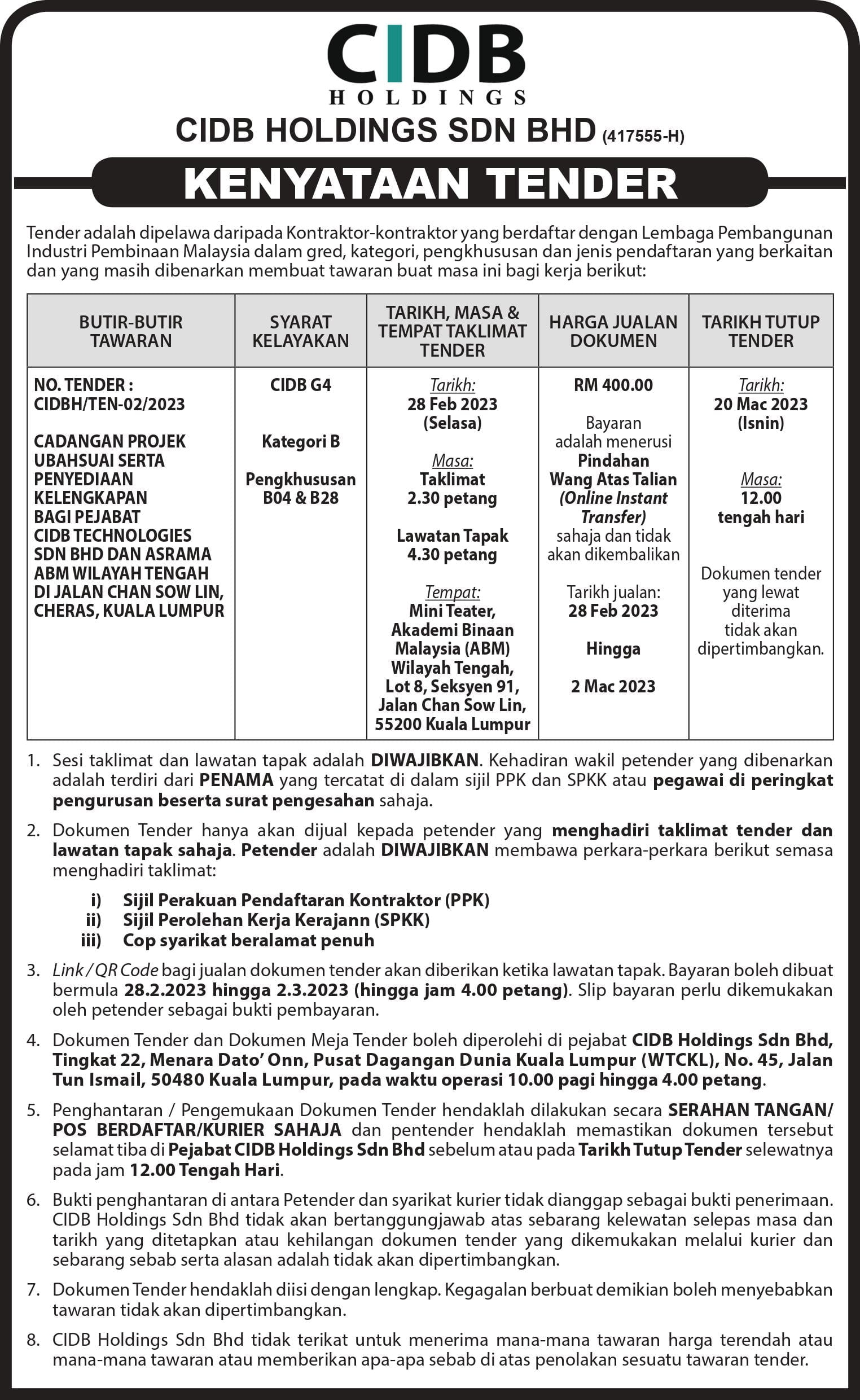 Kenyataan Tender_Projek Asrama ABM (1)