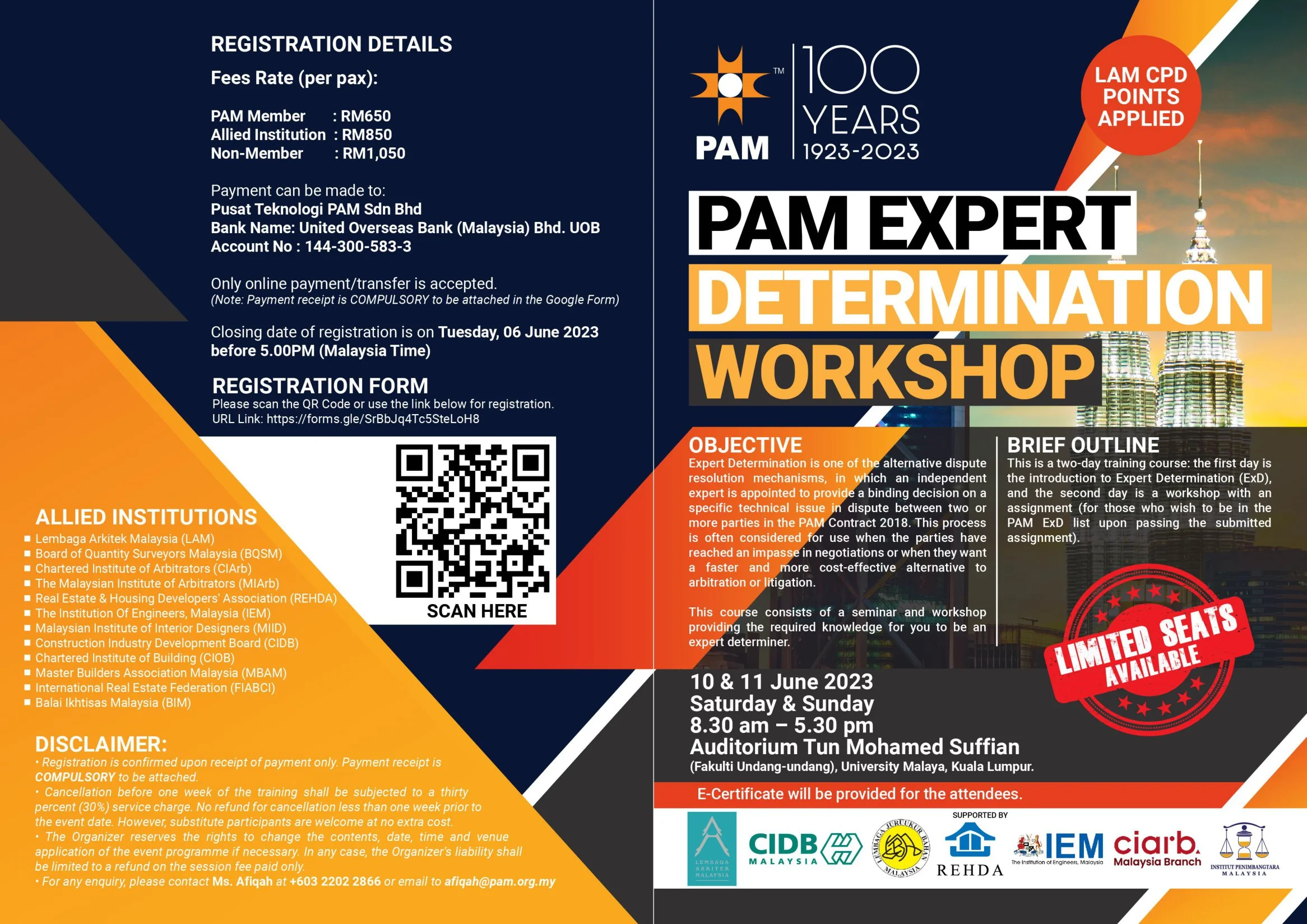 PAM EXPERT DETERMINATION WORKSHOP 2023 FLYER-1