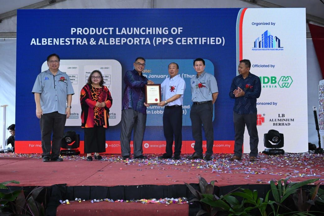 Pelancaran Produk Aluminium Pertama Memperolehi PPS