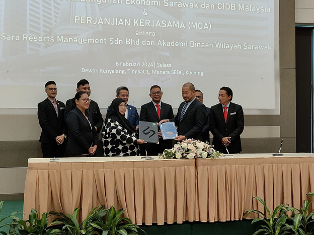 CIDB & SEDC Seal Cooperation in Enhancing Construction Competency Development in Sarawak