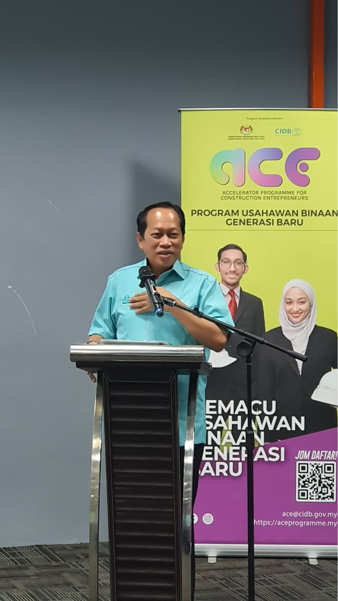 Accelerator Programme For Construction Entrepreneurs (ACE) at the Sarawak Regional Academy 